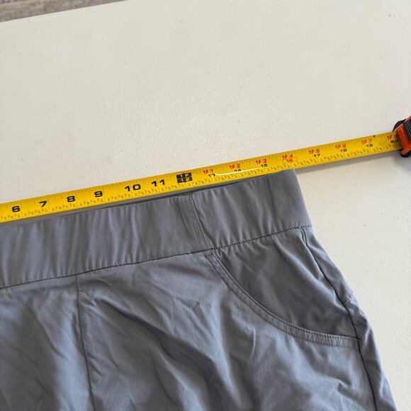 Columbia Anytime Gray Casual Nylon Stretch Hiking Shorts AK0418 Womens sz Large - Picture 7 of 9